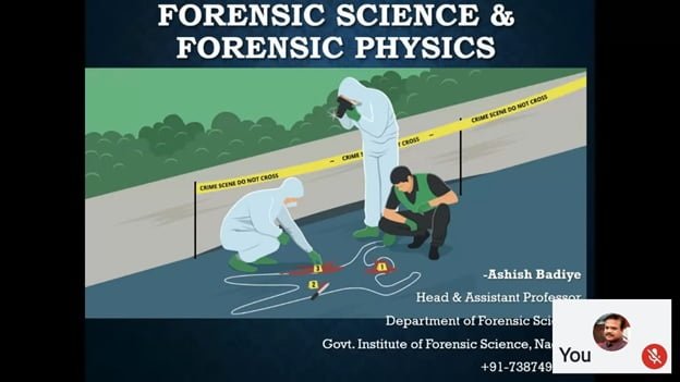 essay on physics in forensic science